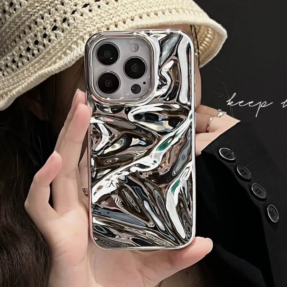 Shining Metal Iphone Case