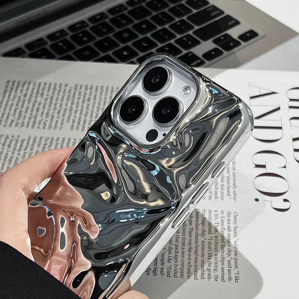 Shining Metal Iphone Case